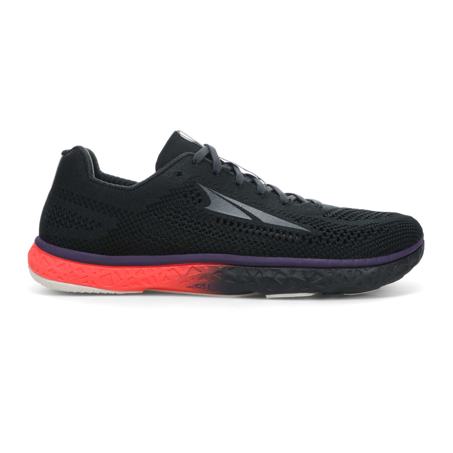 Altra Womens Escalante Racer Road Running Shoes Black/Pink | VKWM-14853